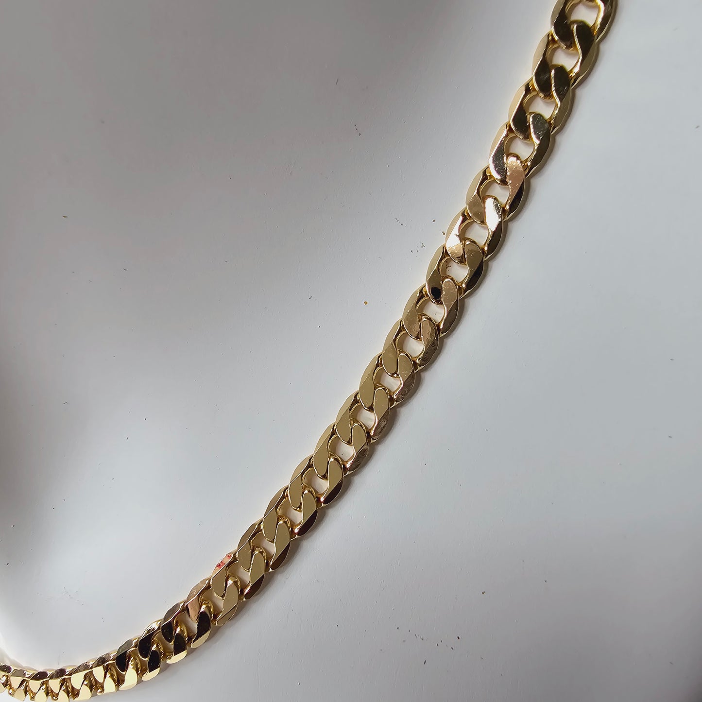 Cadenas Cubana de oro laminado de alta calidad ca009