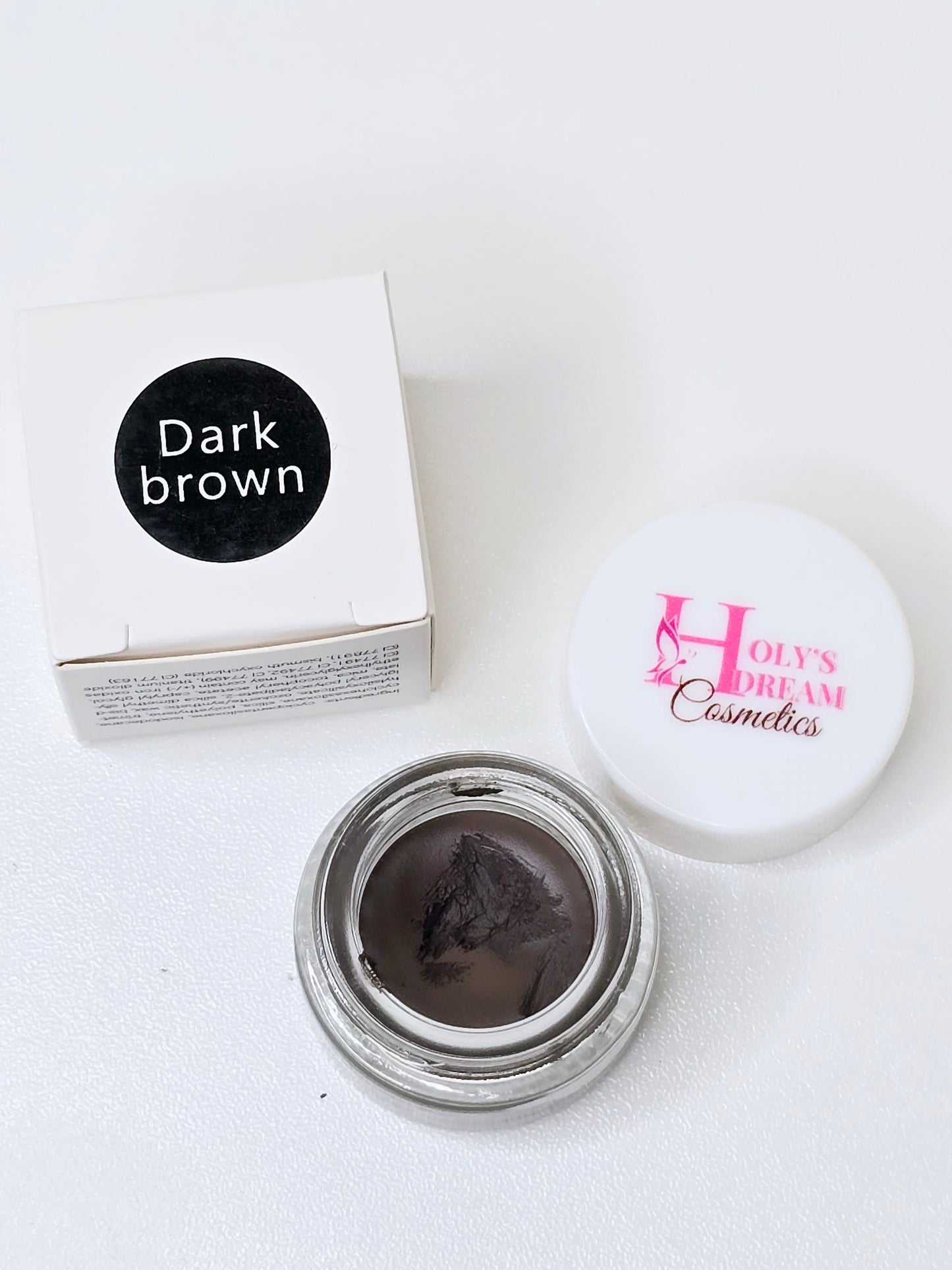 Dark brown eyebrow pomade | pomada para cejas cafe oscuro