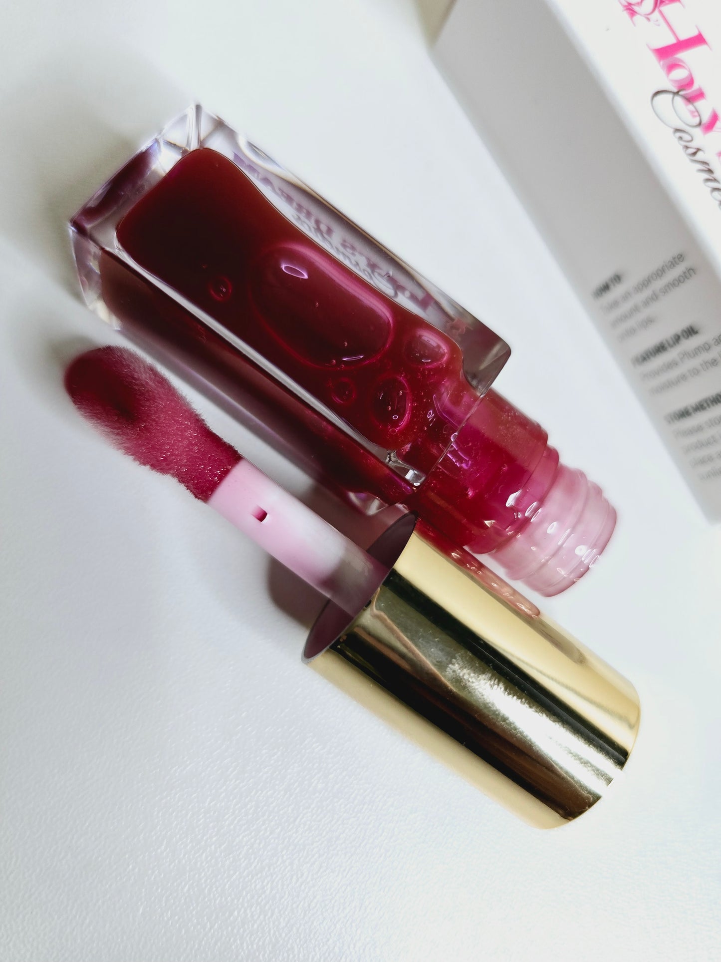 Cherry Lip Oil filler effect