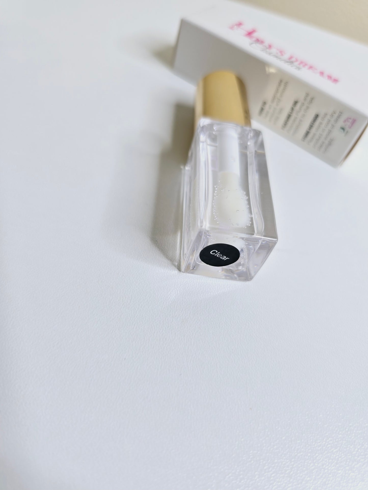 Clear Lip Oil filler effect