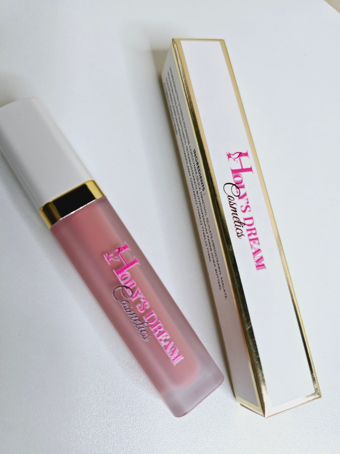 Coconut Matte Liquid lipstick light rose Color