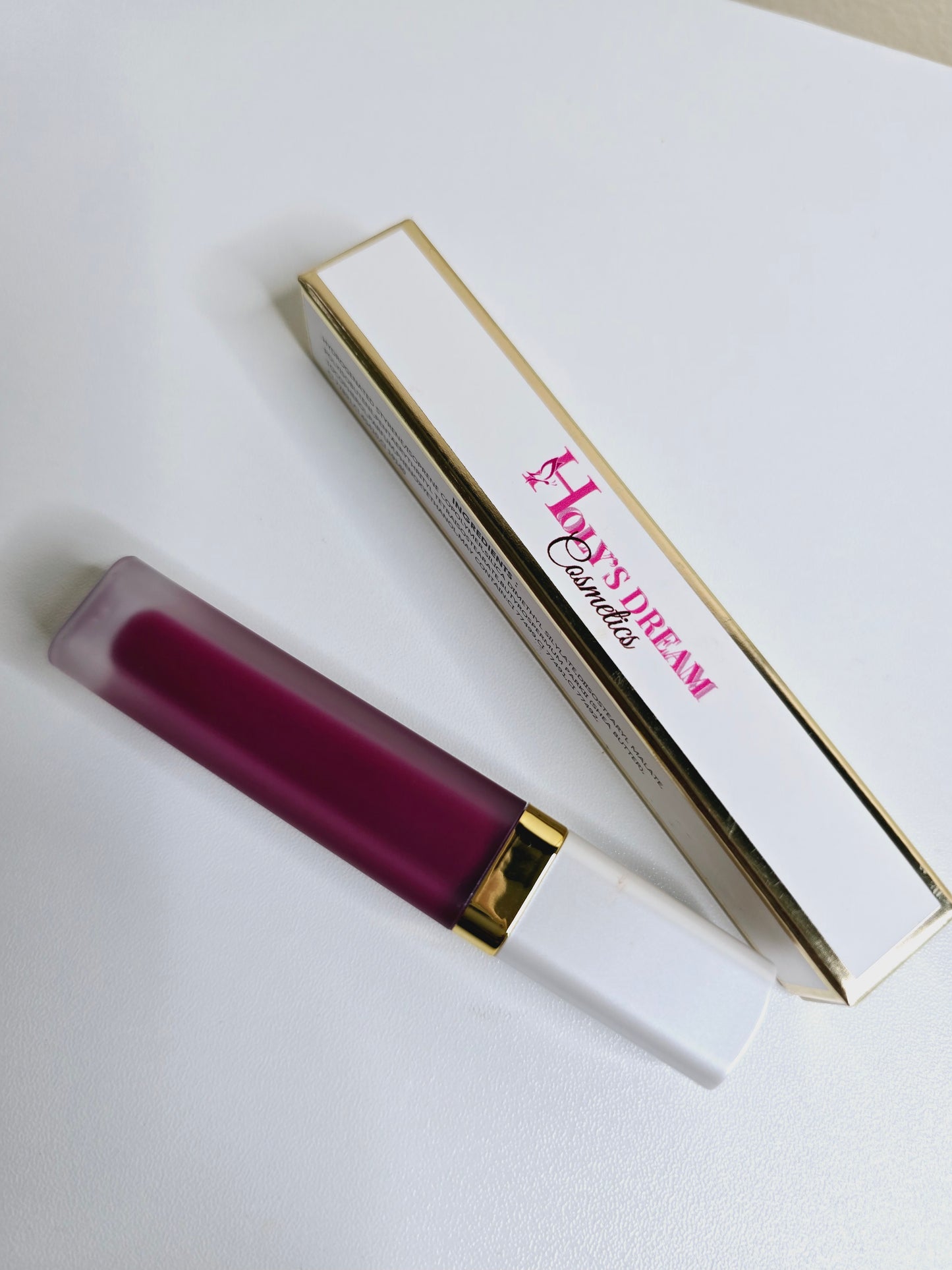 Gorgeous Matte Liquid lipstick dark magenta Color