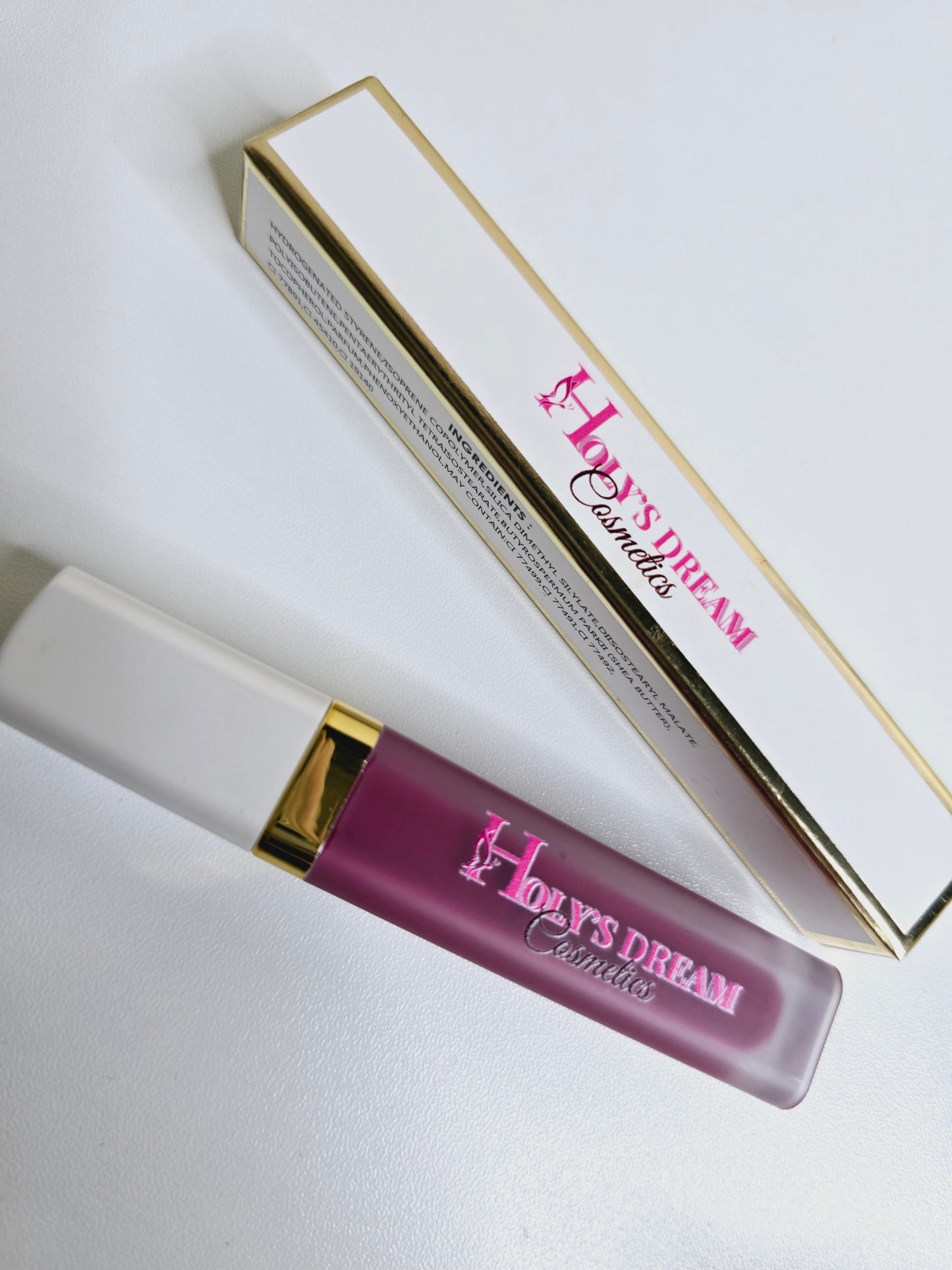 Gorgeous Matte Liquid lipstick dark magenta Color
