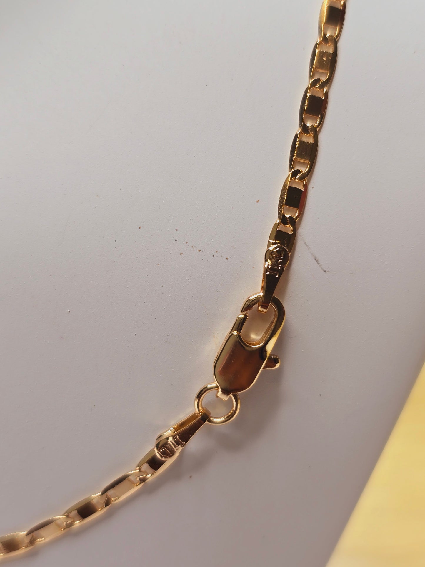 Thin Necklace 18 in high quality cadena tejido Guci CA006