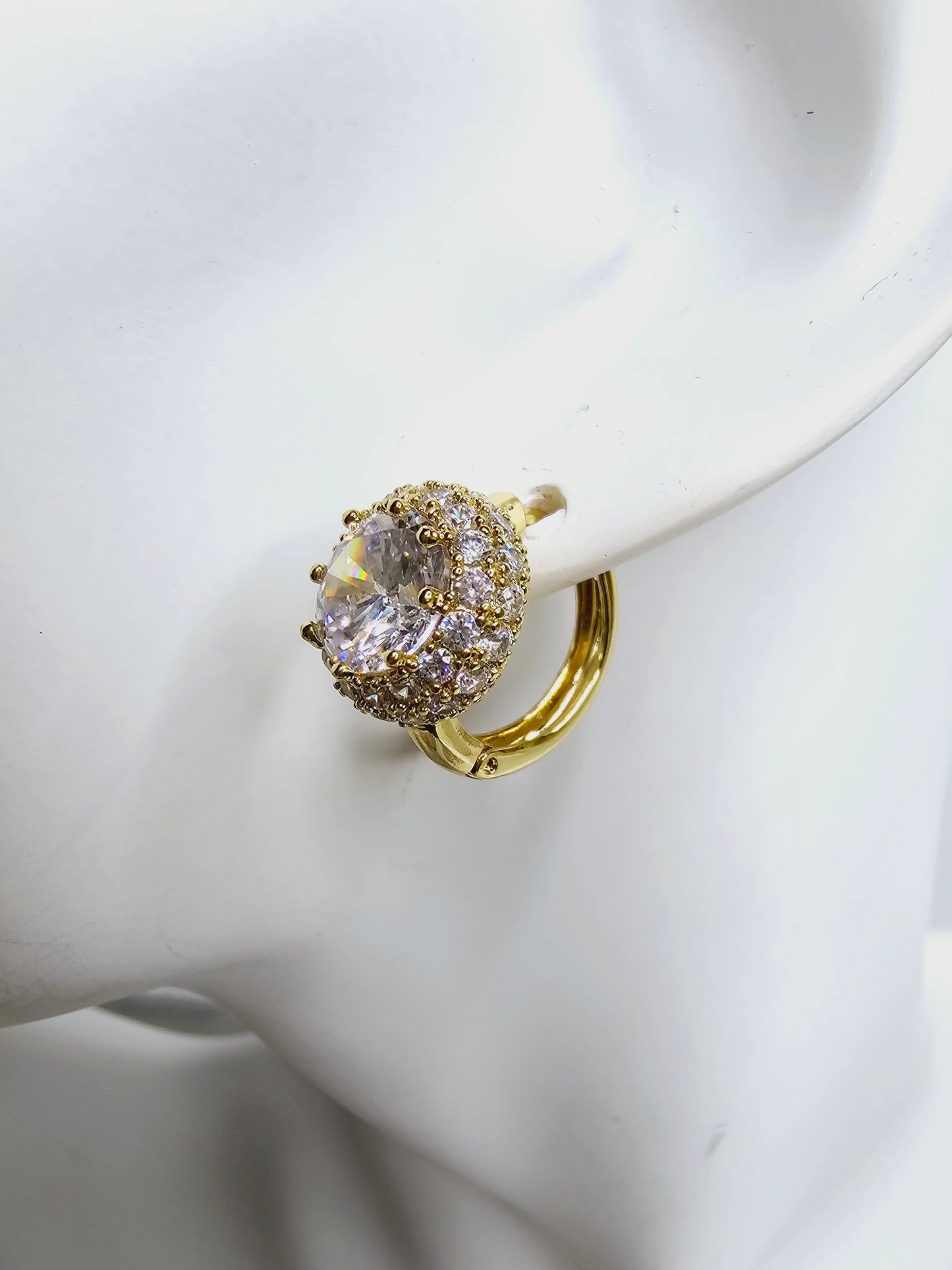 Arete pequeño Diamante diamantada whit rhinestone AR0043