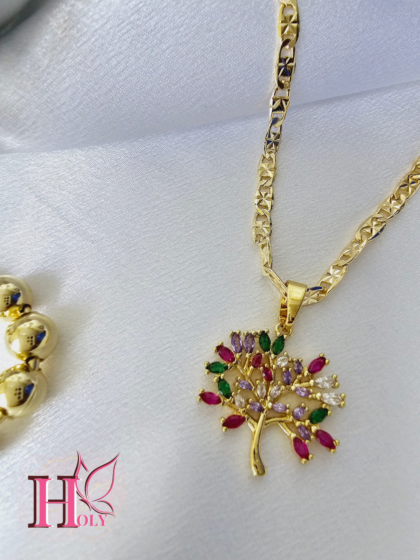 Dije Arbol Multicolor DI003