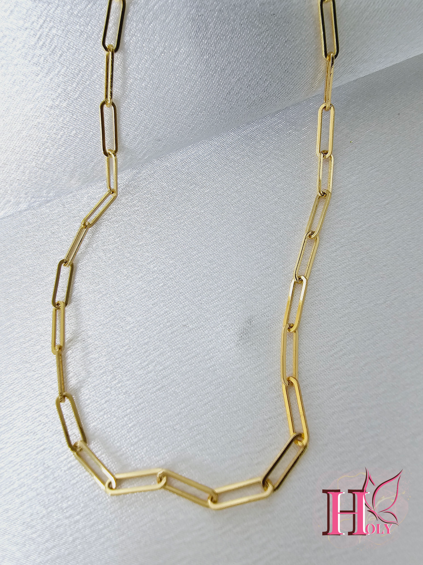 Cadena paper Clip delgada 20 in CA001