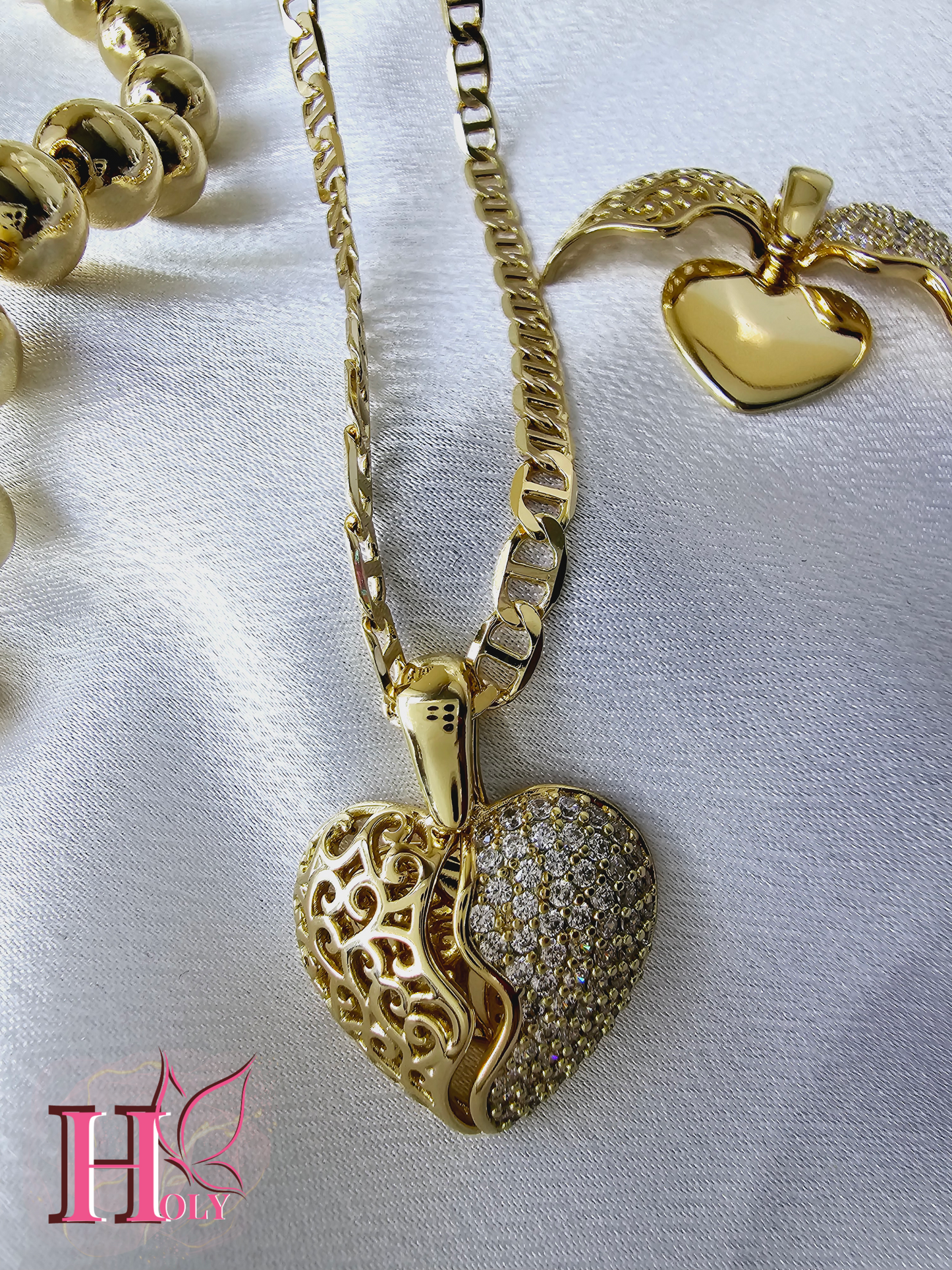 Dijes de Corazones CON ALAS DI0022