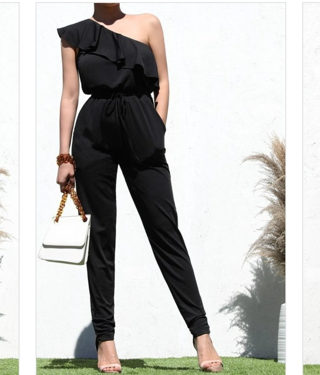 Jumpsuit stretch de 1 manga con Holan DD4465