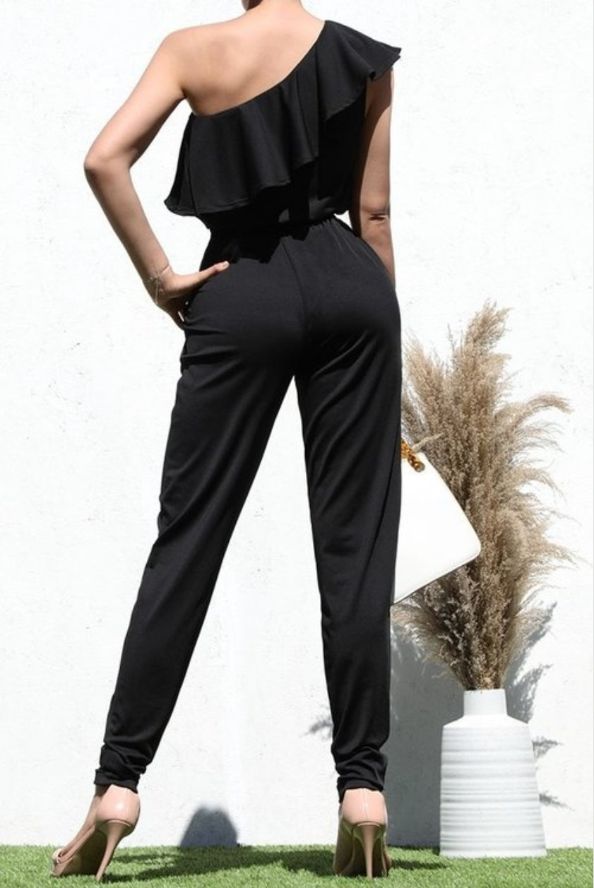Jumpsuit stretch de 1 manga con Holan DD4465