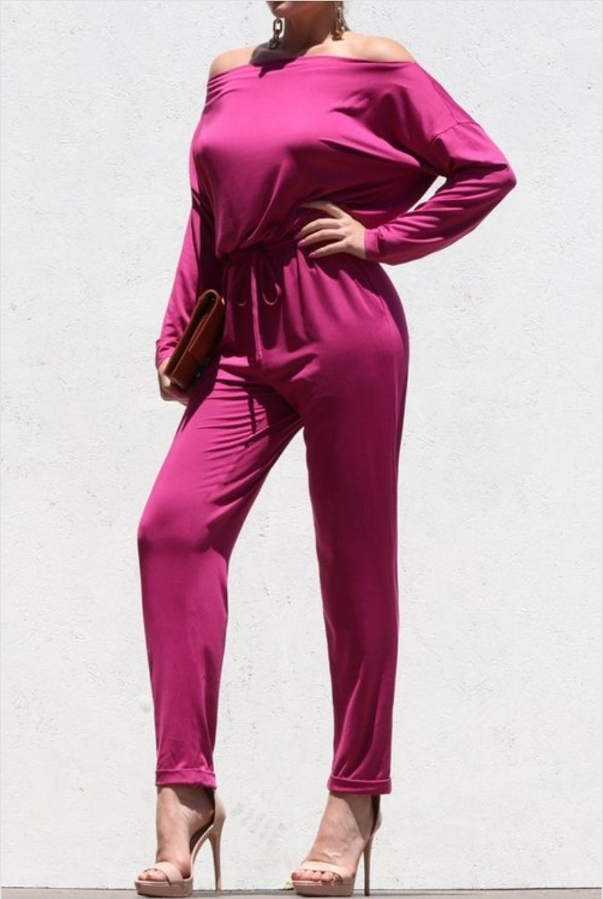 Jumpsuit manga larga multiusos DD3810