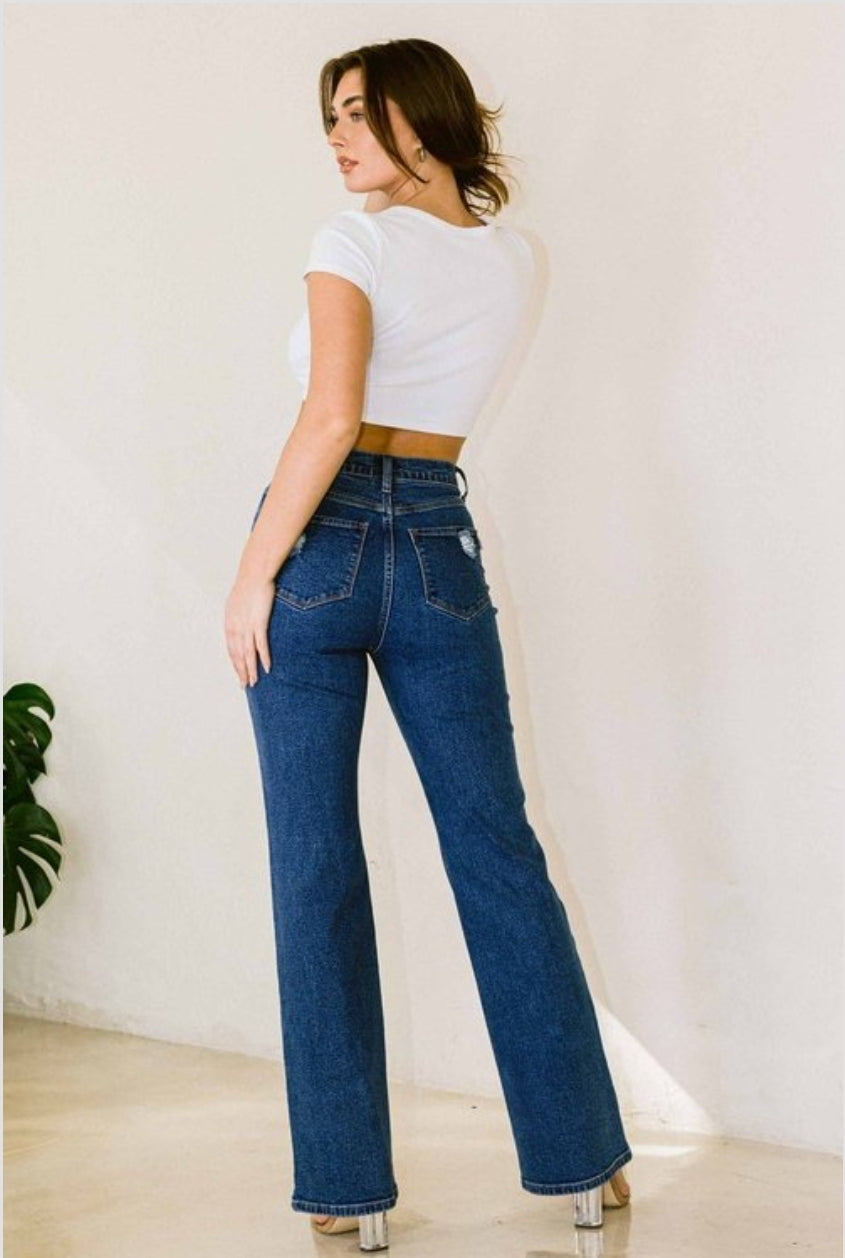 PANTALON JEANS VIBRANT ESTILO CLASICO EP-5129