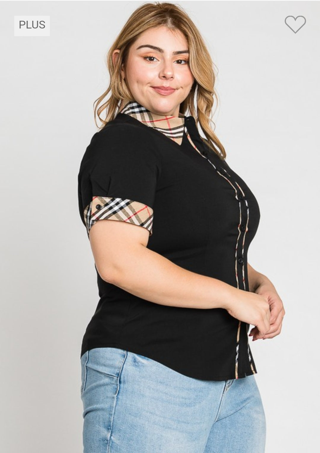 CAMISAS CON MANGA Y CUELLO ESTILO BB-12034