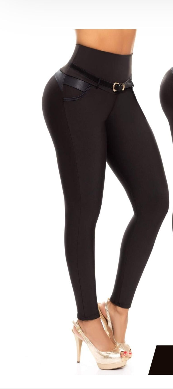 Leggings Faja colombiana levantacola con faja interna LE3033