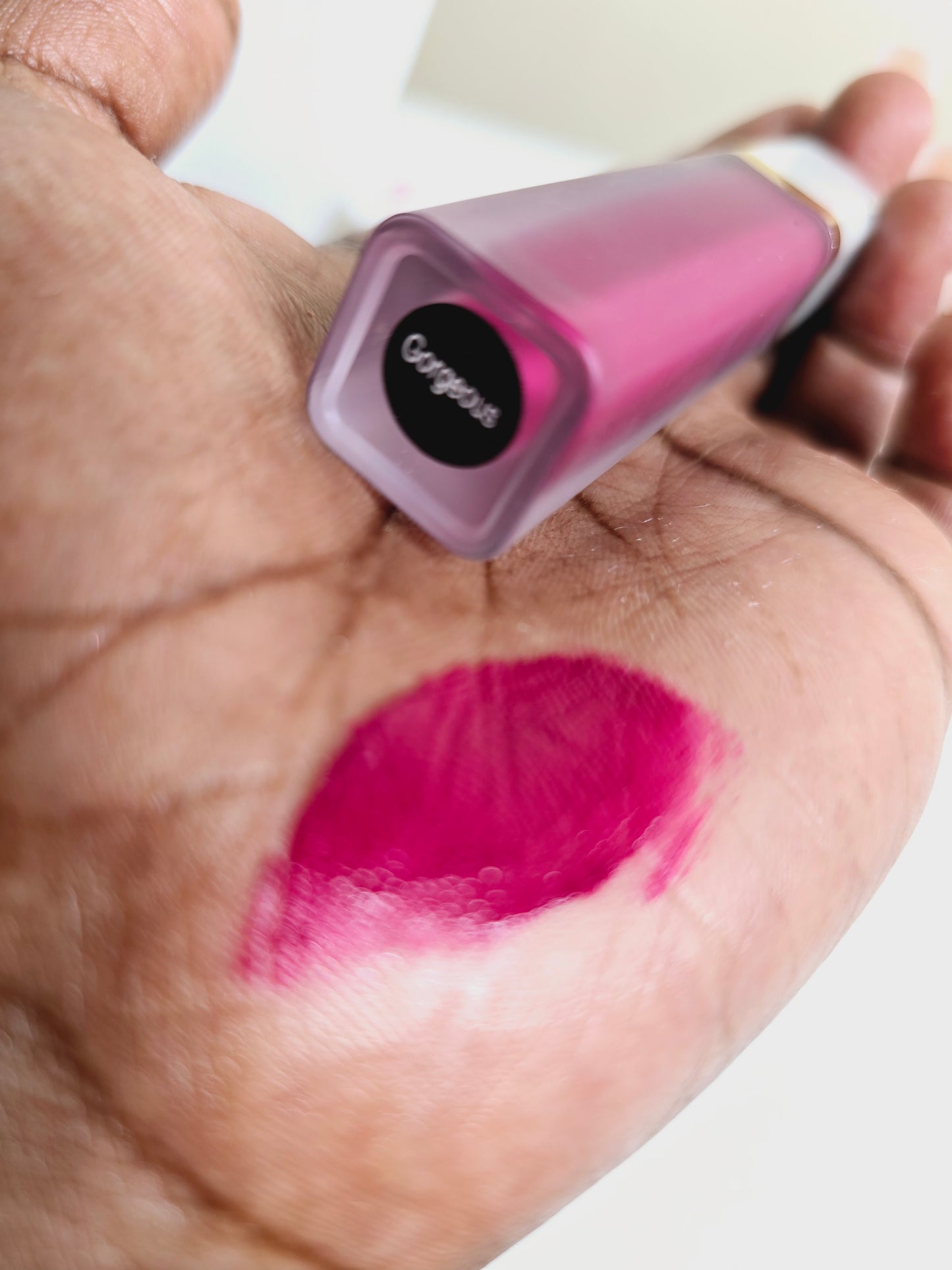 Gorgeous Matte Liquid lipstick dark magenta Color