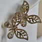 Arete mariposa  diamantada whit rhinestone AR0034