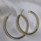 Small hoop earring with diamonds AR0042