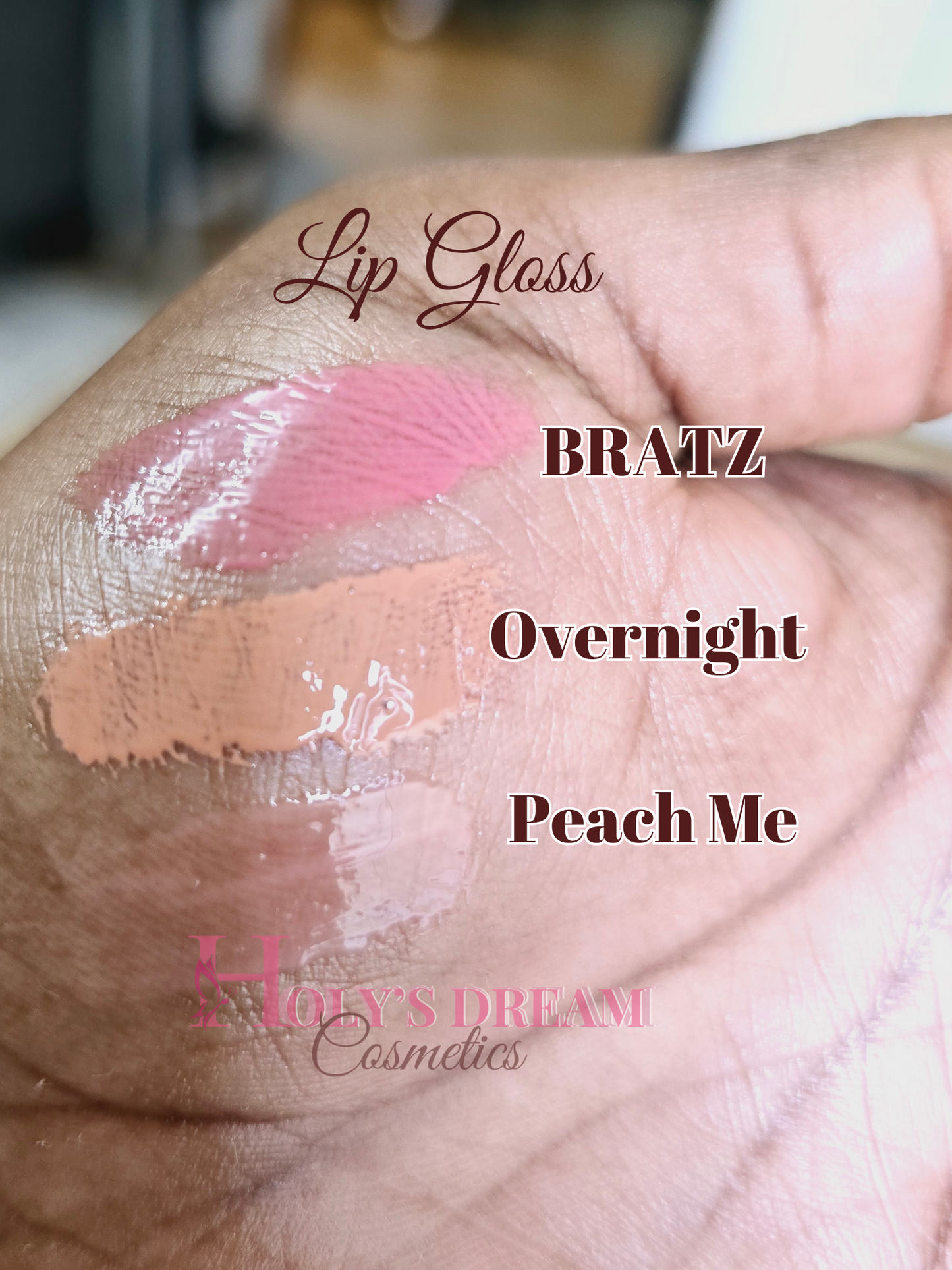 Peach me lip gloss