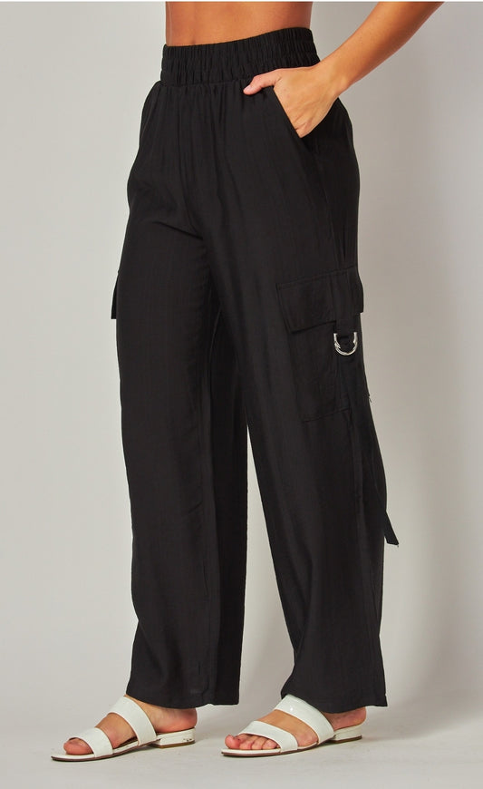 Pantalon tipo casual largo bolsillos laterales ref. Cargo-LB1